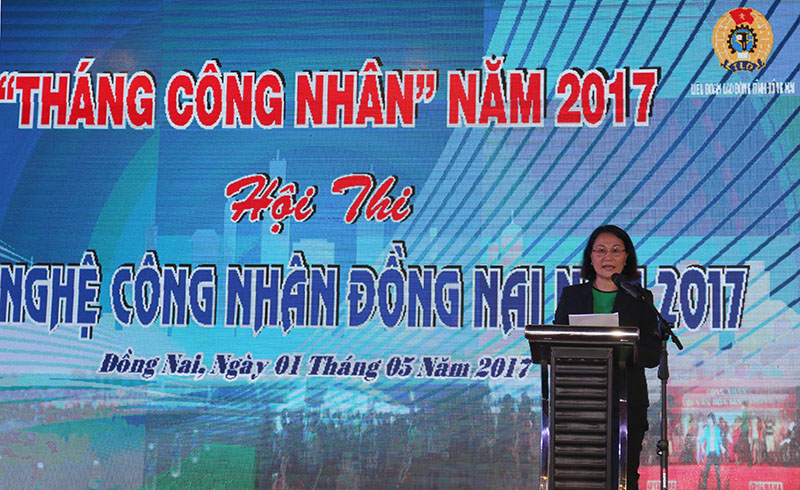 Bà Đặng Thanh Thủy – Phó Giám đốc Sở VHTTDL - TrƯƠng BTC HÔi Thi.JPG