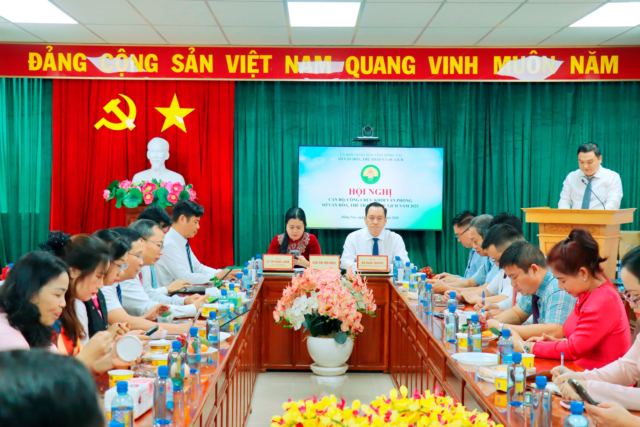 HỘI NGHỊ CÁN BỘ, CÔNG CHỨC, NGƯỜI LAO ĐỘNG SỞ VĂN HÓA, THỂ THAO VÀ DU LỊCH: PHÁT HUY DÂN CHỦ, NÂNG CAO HIỆU QUẢ CÔNG TÁC